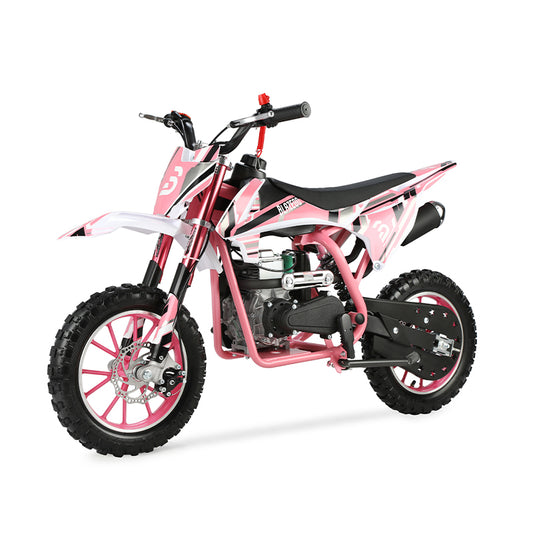 Mini moto de cross a gasolina Deetago Pck06 50cc para niños